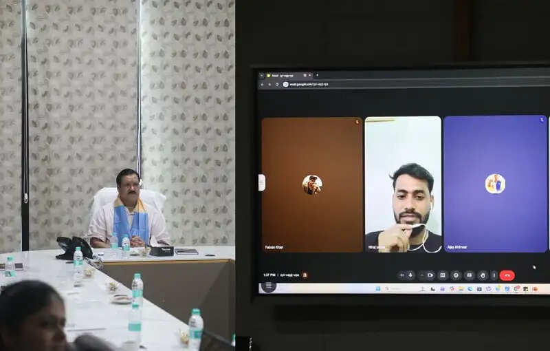 मप्रः मंत्री टेटवाल ने वर्ल्ड स्किल्स फाइनलिस्ट अजय अहिरवार से किया वर्चुअल संवाद