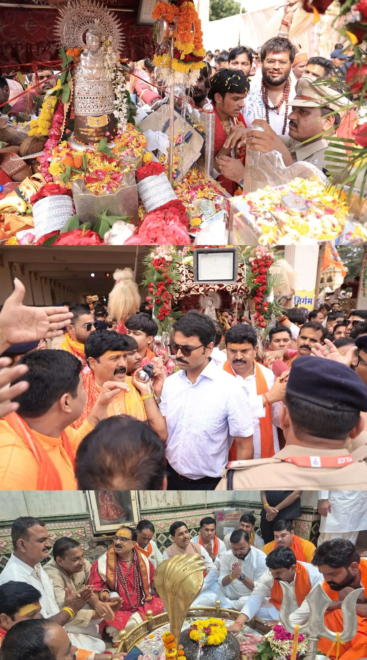 आगरमालवाः चांदी की पालकी में निकले राजाधिराज बैजनाथ महादेव