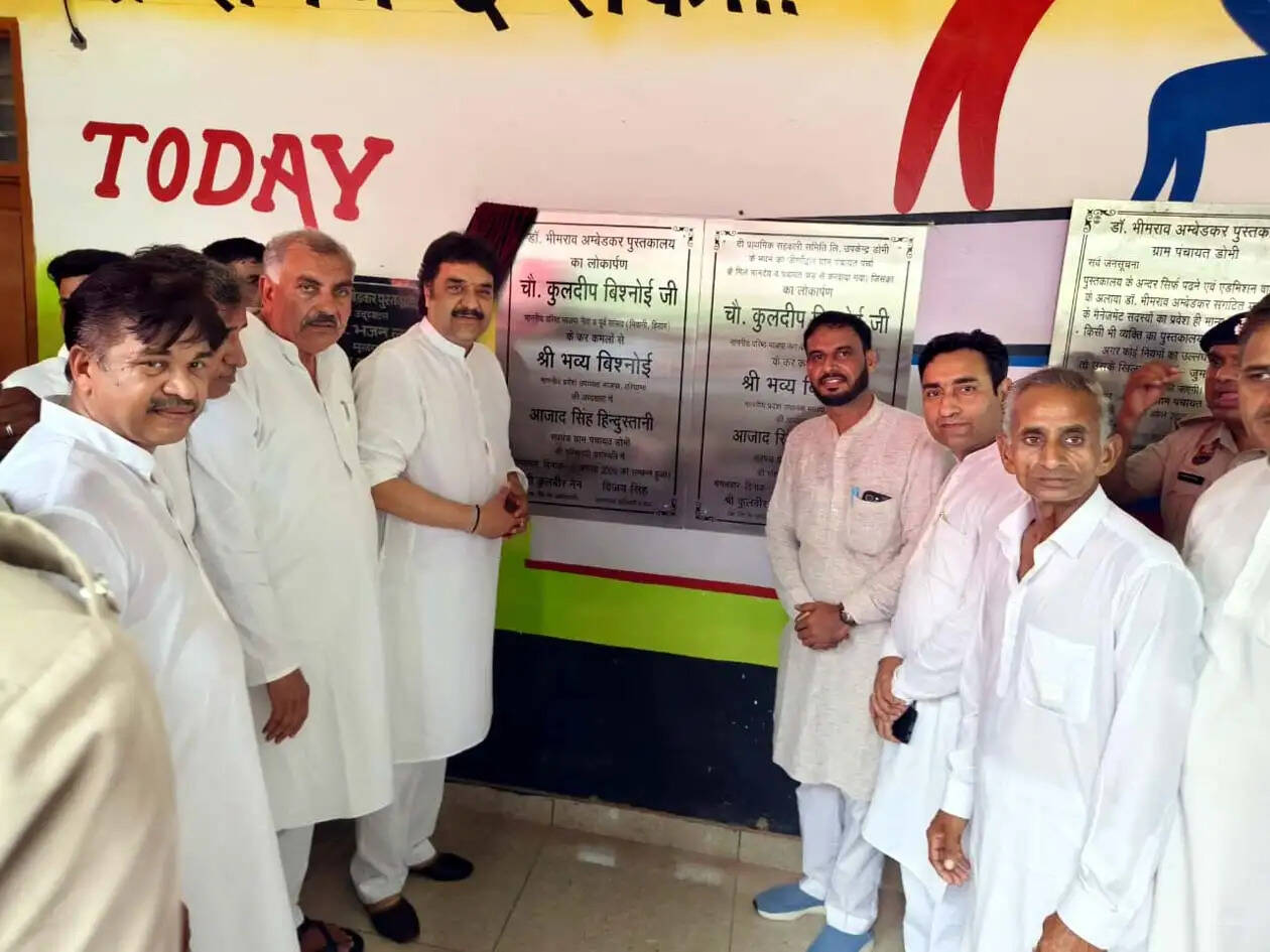 हिसार : आदमपुर के गांवों में विकास की हर ईंट पर भजनलाल परिवार की छाप : कुलदीप बिश्नोई