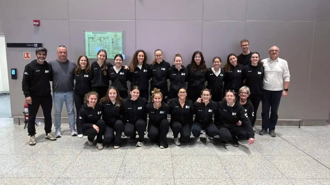 एफआईएच हॉकी महिला विश्व कप 2026 क्वालिफायर के लिए हैदराबाद पहुंची ऑस्ट्रिया की टीम