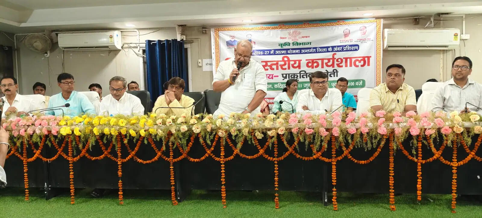 रासायनिक खेती छोड़ प्राकृतिक खेती अपनाएं किसान : तारकिशोर प्रसाद