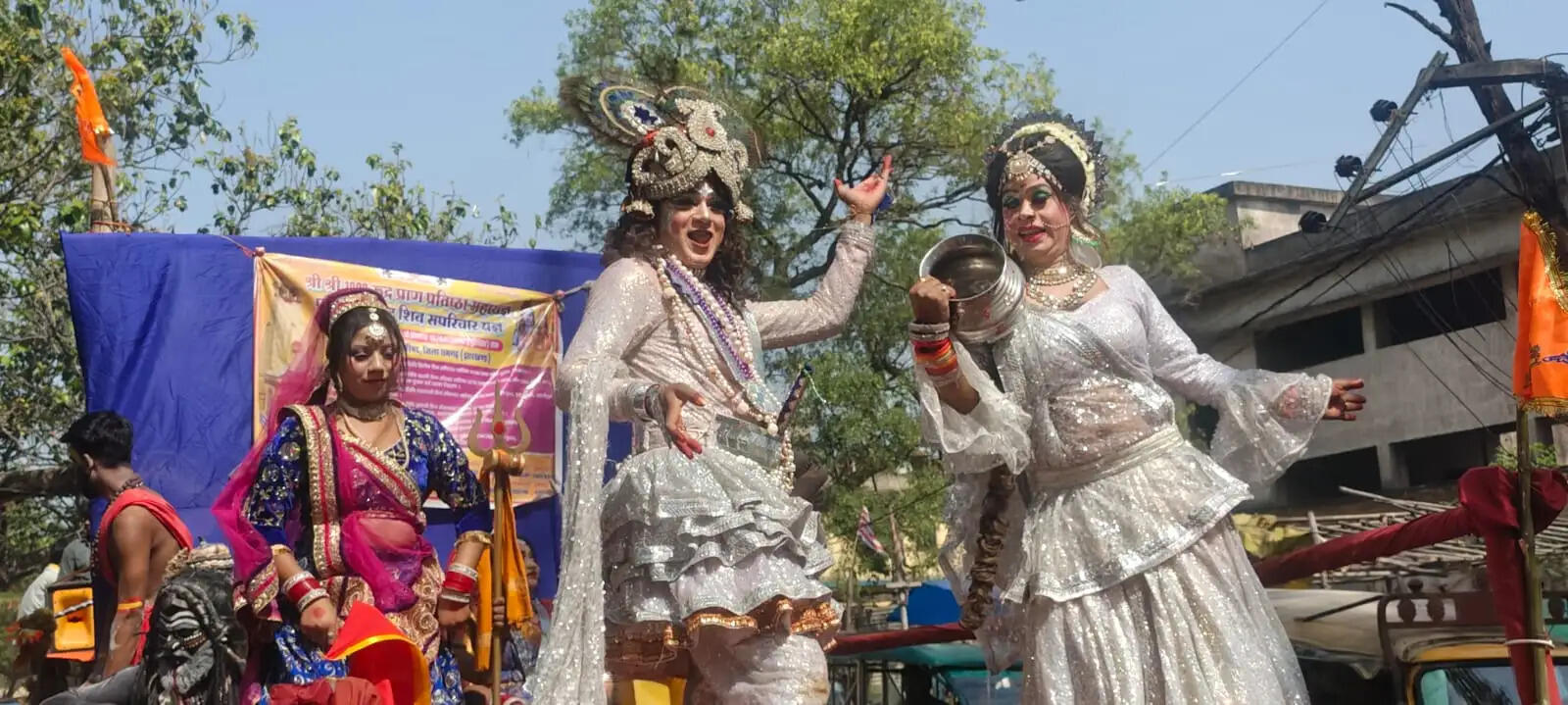 रुद्र प्राण प्रतिष्ठा महायज्ञ प्रारंभ, 1100 महिलाओं ने उठाया कलश