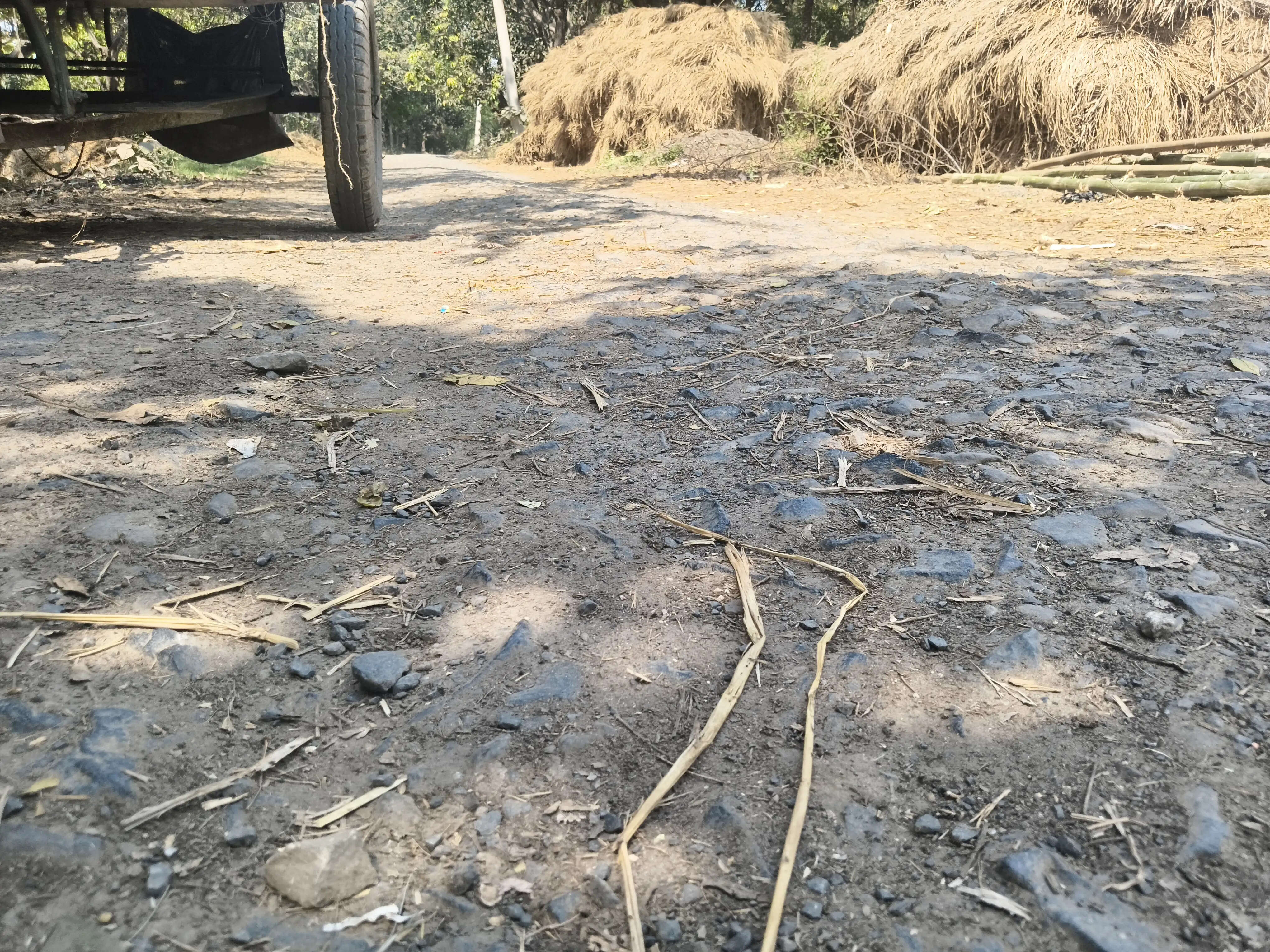 भागलपुर जिले का खरामा मोड़ - गंगटी सड़क मार्ग जर्जर