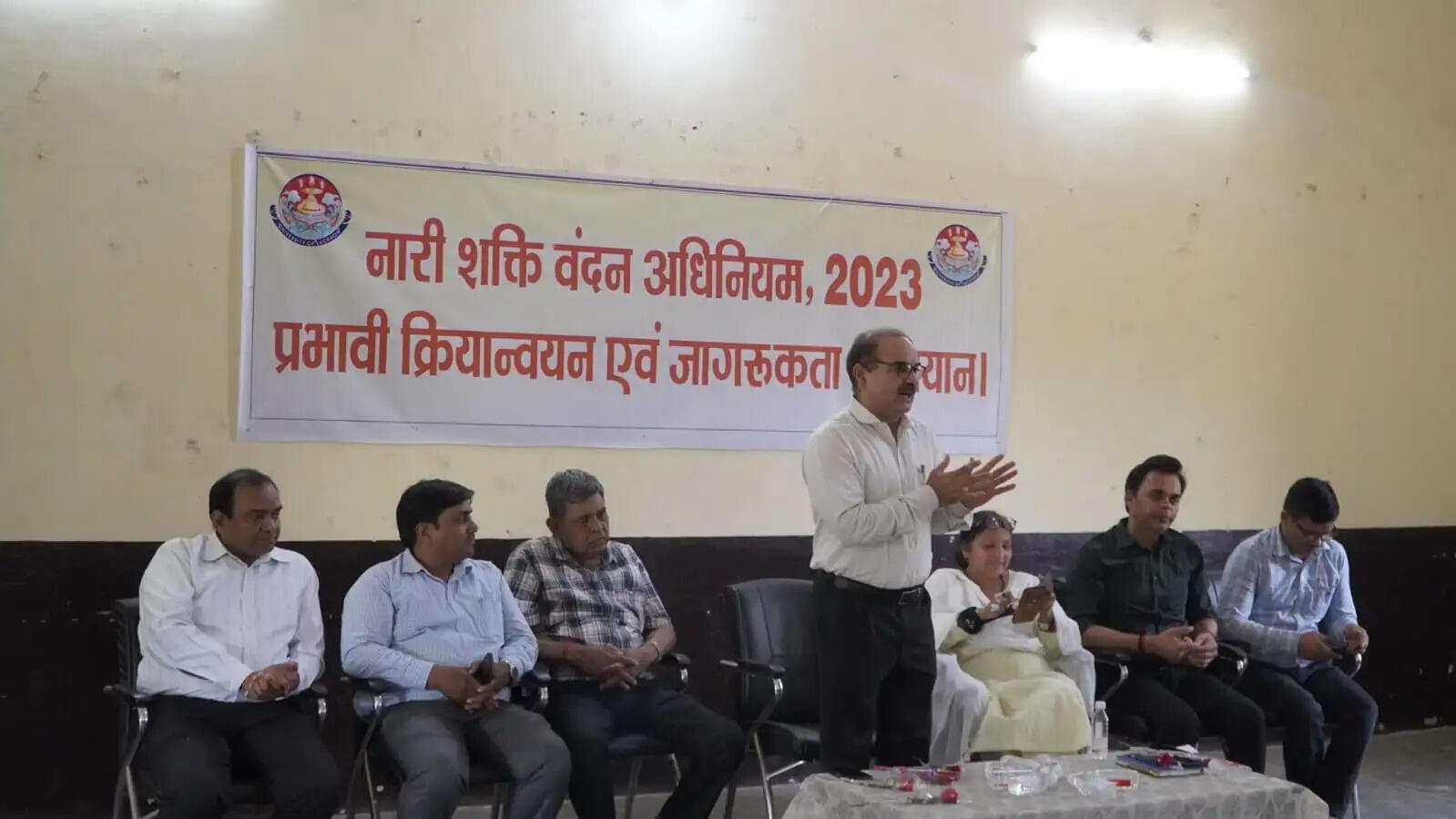 लखनऊ विश्वविद्यालय में नारी शक्ति वंदन अधिनियम, 2023 के जागरुकता अभियान में हुए कई कार्यक्रम