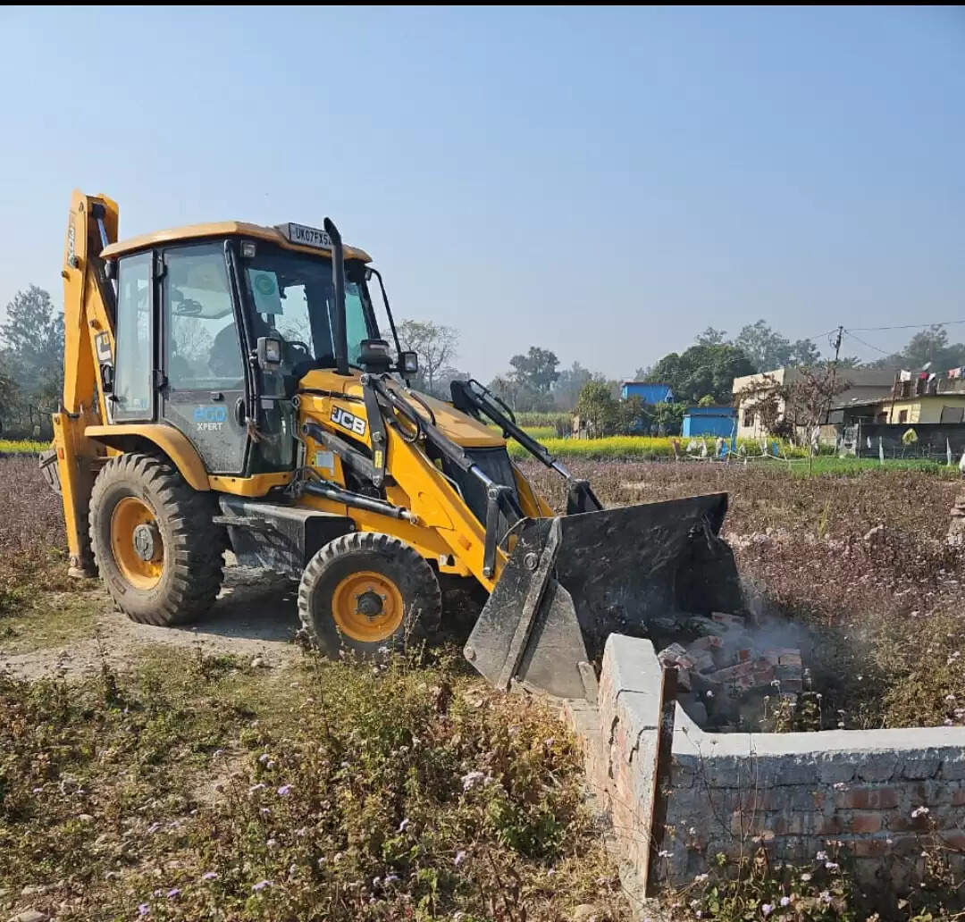 एमडीडीए ने की डोईवाला में 40 बीघा अवैध प्लॉटिंग ध्वस्त