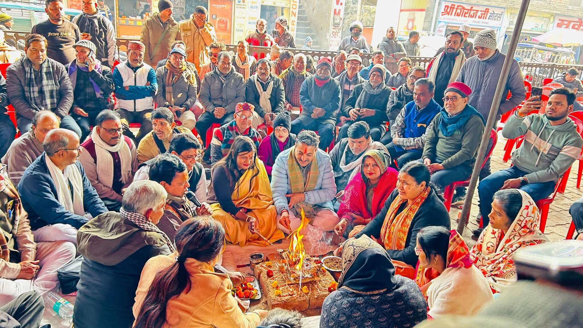 सीएम ग्रिड योजना से होगा शहर का सौंदर्यीकरण, महापौर ने किया भूमिपूजन