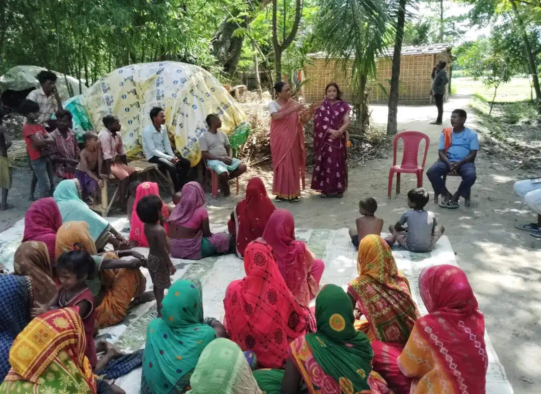सुपौल में महिलाओं ने सुरक्षा, महंगाई और आरक्षण को लेकर बुलंद की आवाज