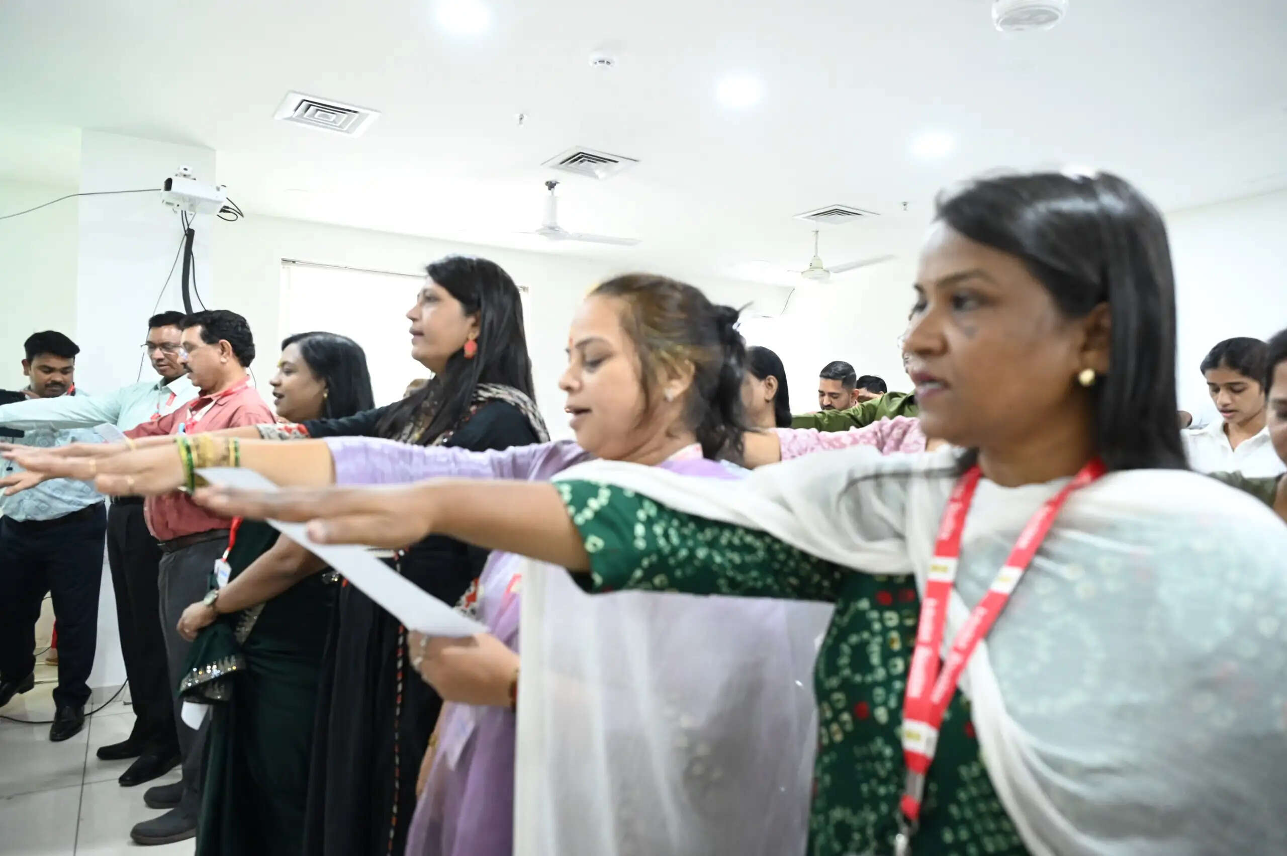ठाणे ज़ेडपी में सशक्त समाज हेतू नशा मुक्ति शपथ मुहिम