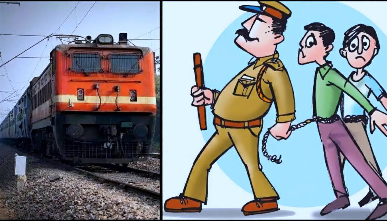 पुलिस बनकर ट्रेनों में चोरी करने वाला शातिर गिरफ्तार