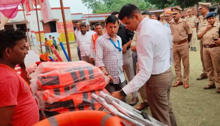 आपदा प्रबंधन की परखी गईं तैयारियां, बाढ़ राहत-बचाव का किया गया अभ्यास