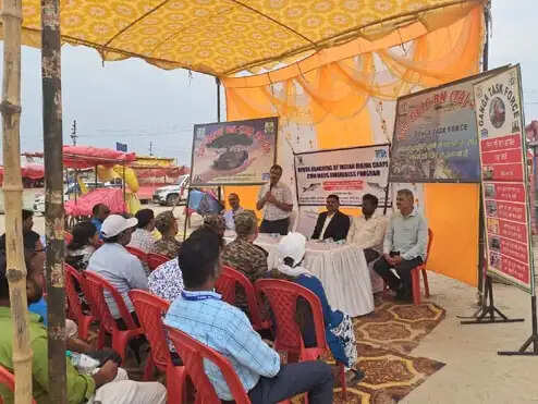 सिफरी संस्थान ने गंगा नदी में तीस हजार मछली संरक्षण के लिए छोड़ी