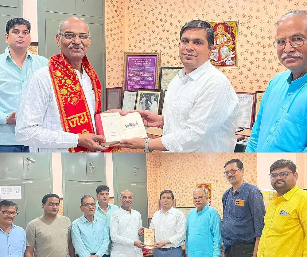 अभय जैन ग्रन्थालय में आरएसएस प्रचारकों का प्रेरणादायी भ्रमण, पांडुलिपि संरक्षण कार्य की सराहना