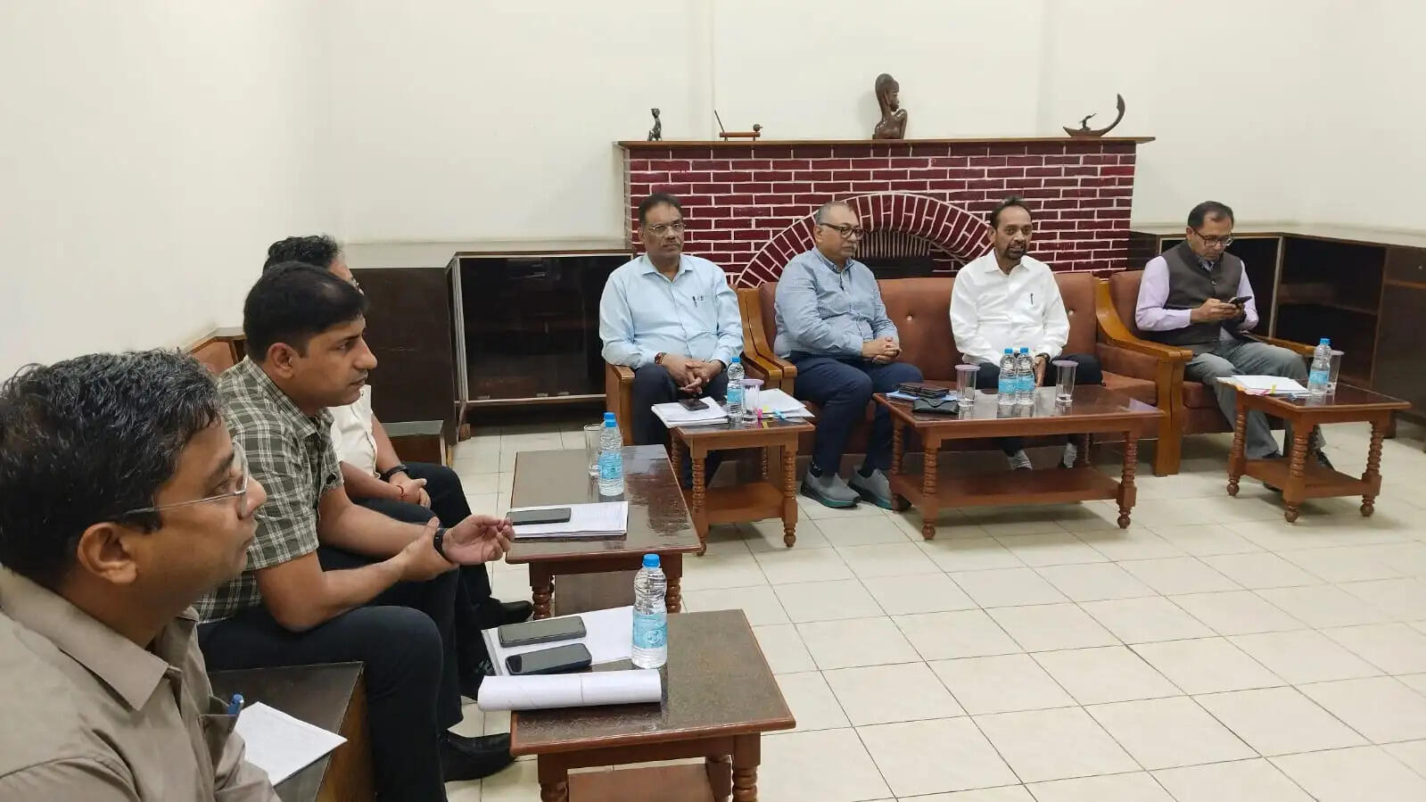 दक्षिण पूर्व रेलवे के एजीएम ने किया विंडो ट्रेलिंग निरीक्षण