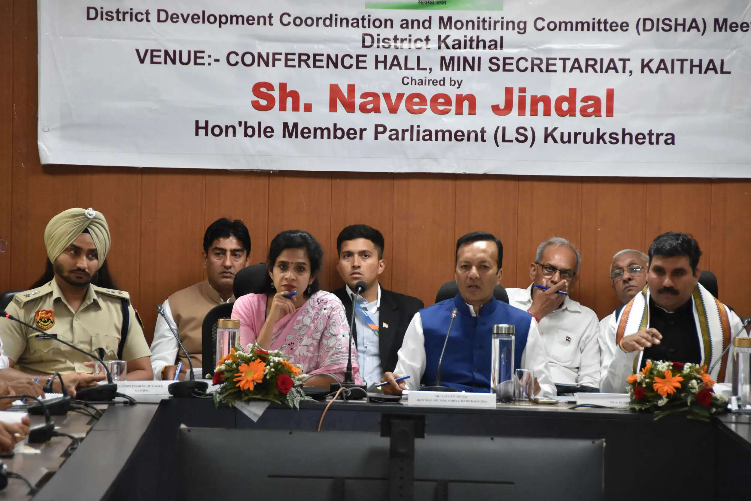 कैथल : सांसद नवीन जिंदल ने सड़कों की बदहाल स्थिति पर जताई नाराजगी, अधिकारियों को दिए सख्त निर्देश