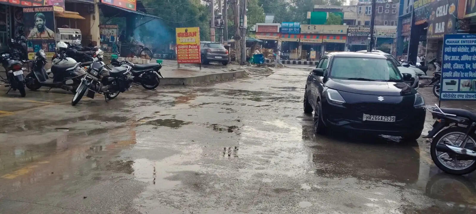 जींद : पश्चिम विक्षोभ हुआ सक्रिय, हुई तेज बारिश