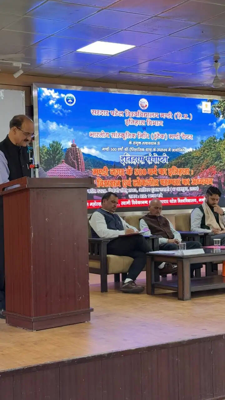 मंडी नगर के 500 वर्षों की ऐतिहासिक यात्रा पर एसपीयू में संगोष्ठी आयोजित