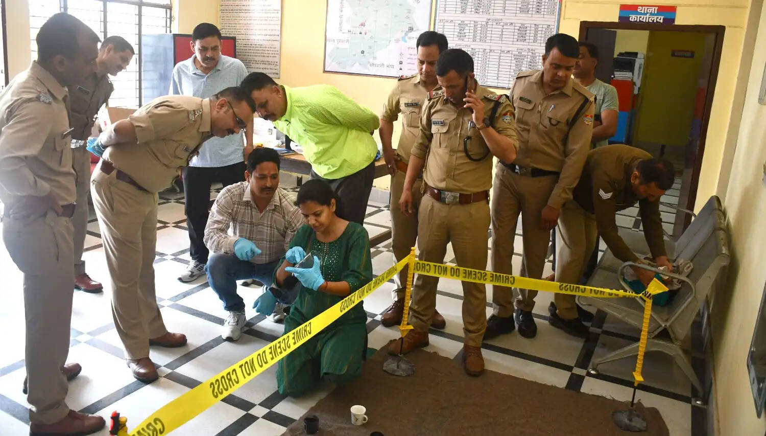 क्राइम सीन इनवेस्टिगेशन और एविडेंस कलेक्शन पर कार्यशाला आयोजित