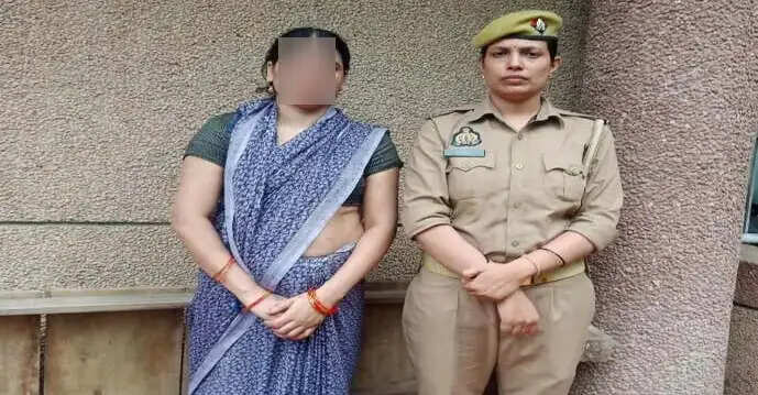 पति ने फांसी लगाकर की थी आत्महत्या, आरोपित पत्नी गिरफ्तार