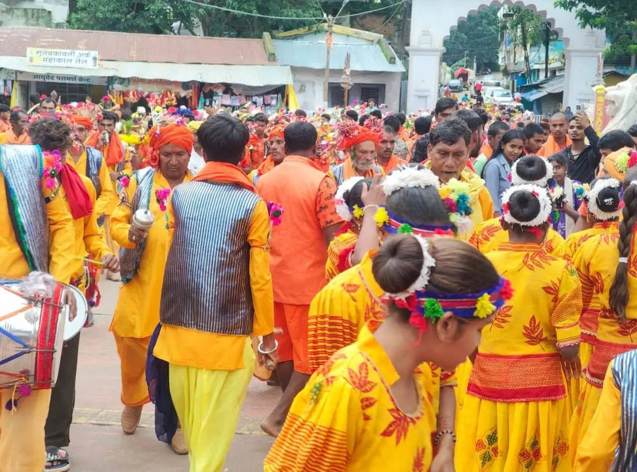अनूपपुर: छत्तीसगढ़ से अमरकंटक पहुंचे 500 कांवरिया दल, नर्मदा जल से जलेश्वर महादेव एवं भोरमदेव में करेंगे जलाभिषेक