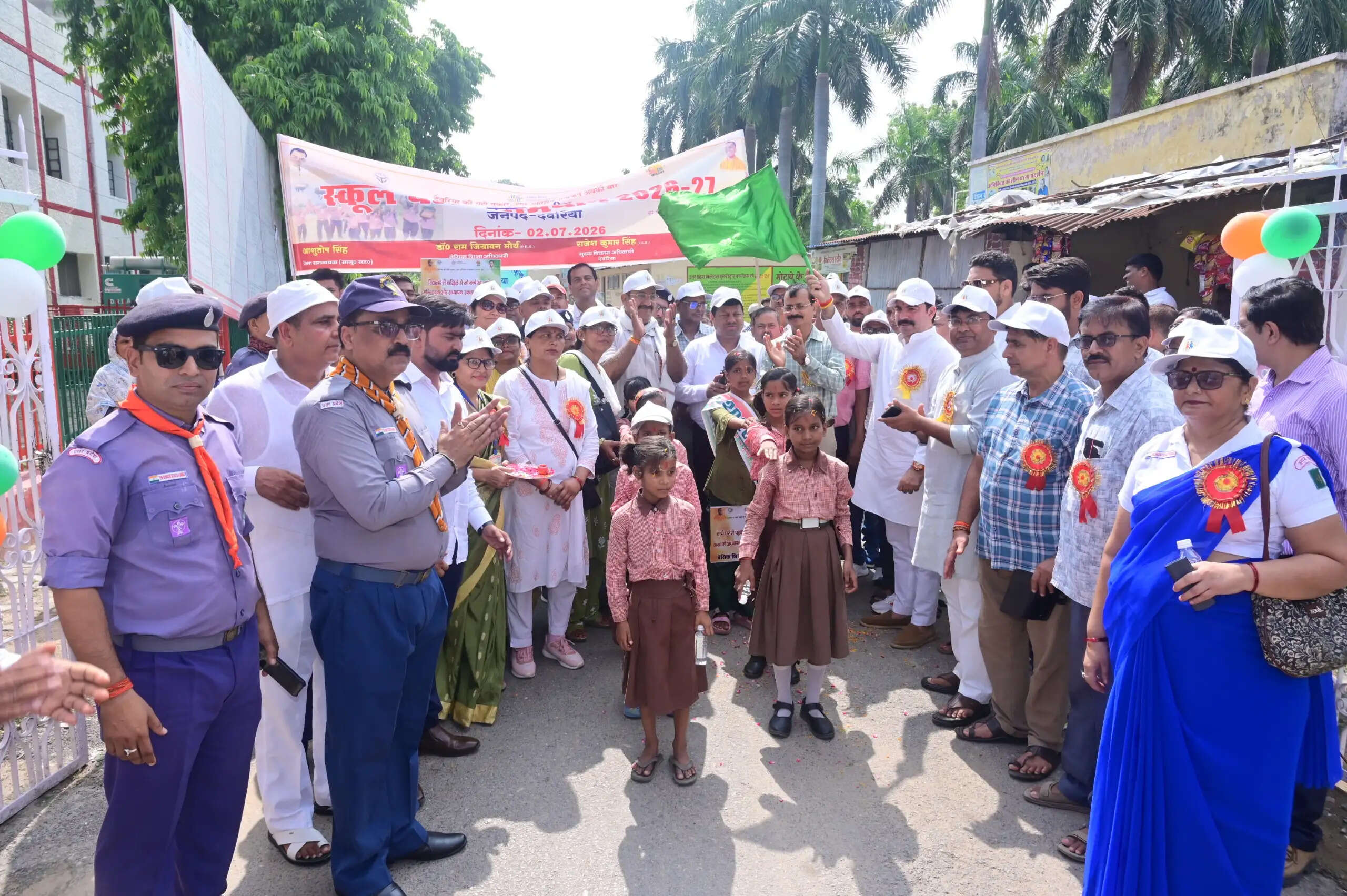 स्कूल चलो अभियान के दूसरे चरण का आगाज, नामांकन बढ़ाने को निकली जागरूकता रैली