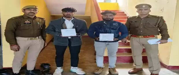 गैस एजेंसी में हुई चाेरी मामले में दाे चोर गिरफ्तार