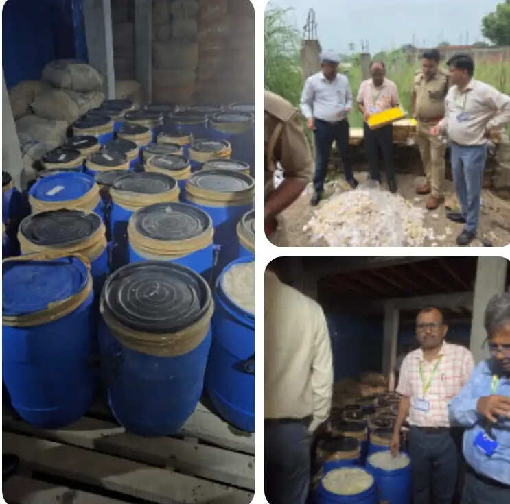 खाद्य विभाग की छापेमारी में 30 क्विंटल मिलावटी मिठाई नष्ट, प्रतिष्ठान सीज