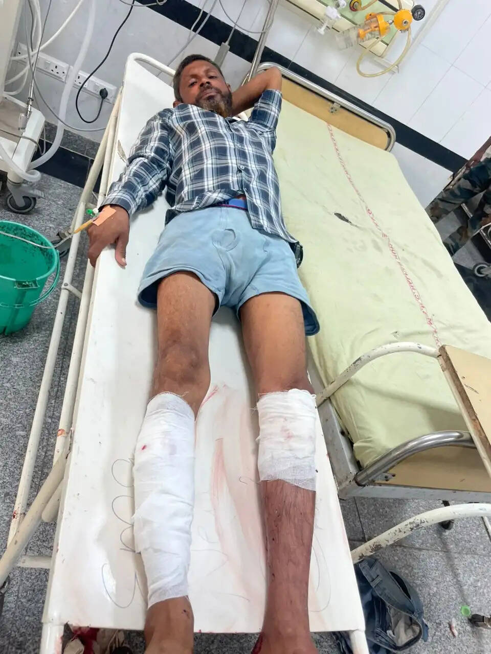 नूंह पुलिस ने मुठभेड़ के बाद पकड़ा गाेकशी का आराेपी