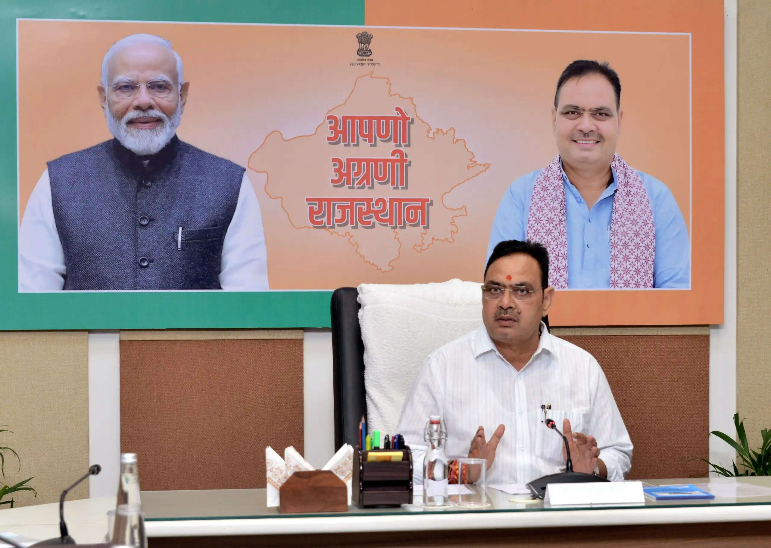मुख्यमंत्री भजनलाल शर्मा के नेतृत्व में राजस्थान में जल सुरक्षा का महाअभियान