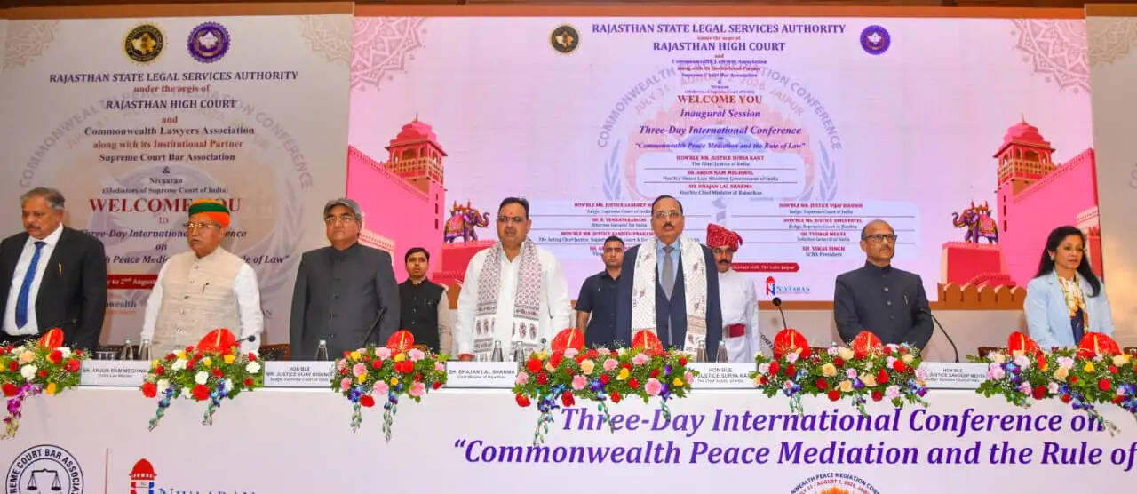 जयपुर सामाजिक सौहार्द की भूमि, मध्यस्थता न्याय को अधिक मानवीय बनाती है : सीजेआई सूर्यकांत