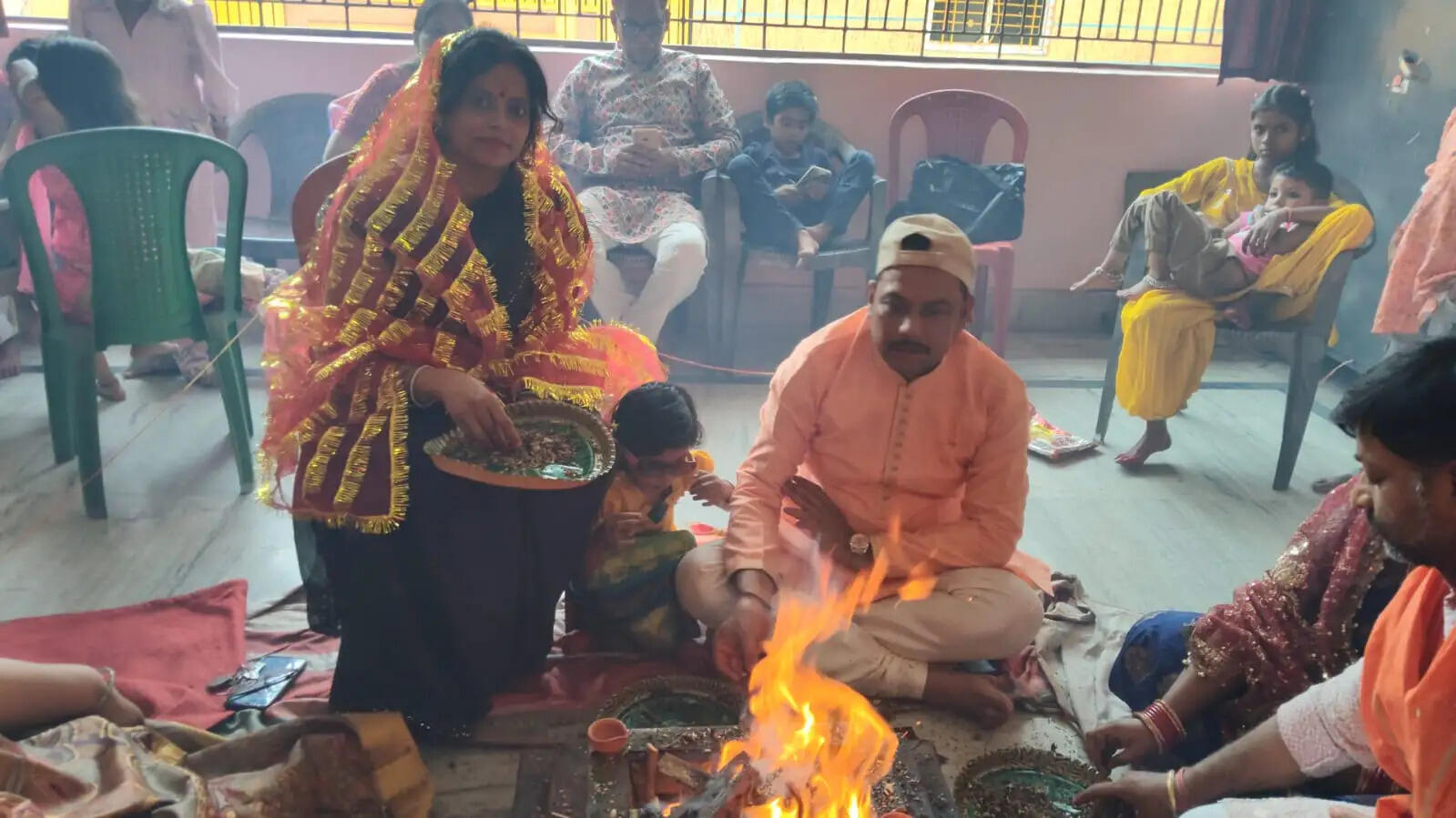 श्री श्री चित्रगुप्त सह महादेवी दुर्गा मंदिर में भंडारा का आयोजन