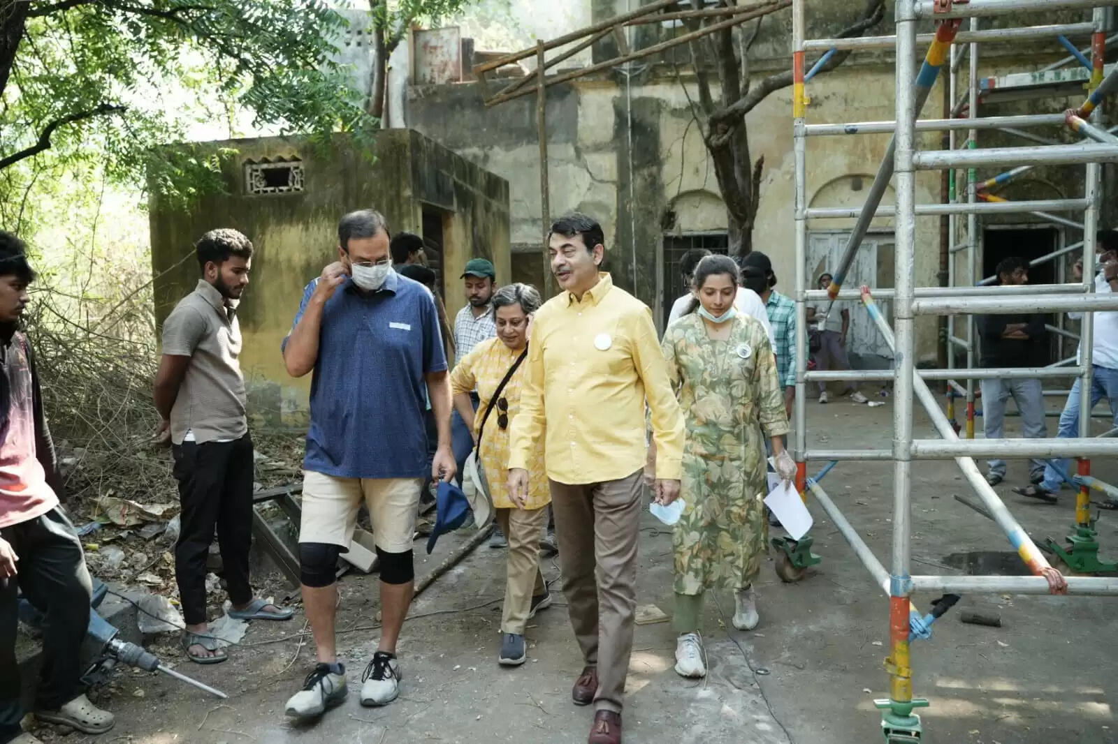 विश्व धरोहर दिवस पर इर्रम मंजिल में स्वच्छता अभियान व ट्रेजर हंट, संरक्षण को लेकर नई पहल