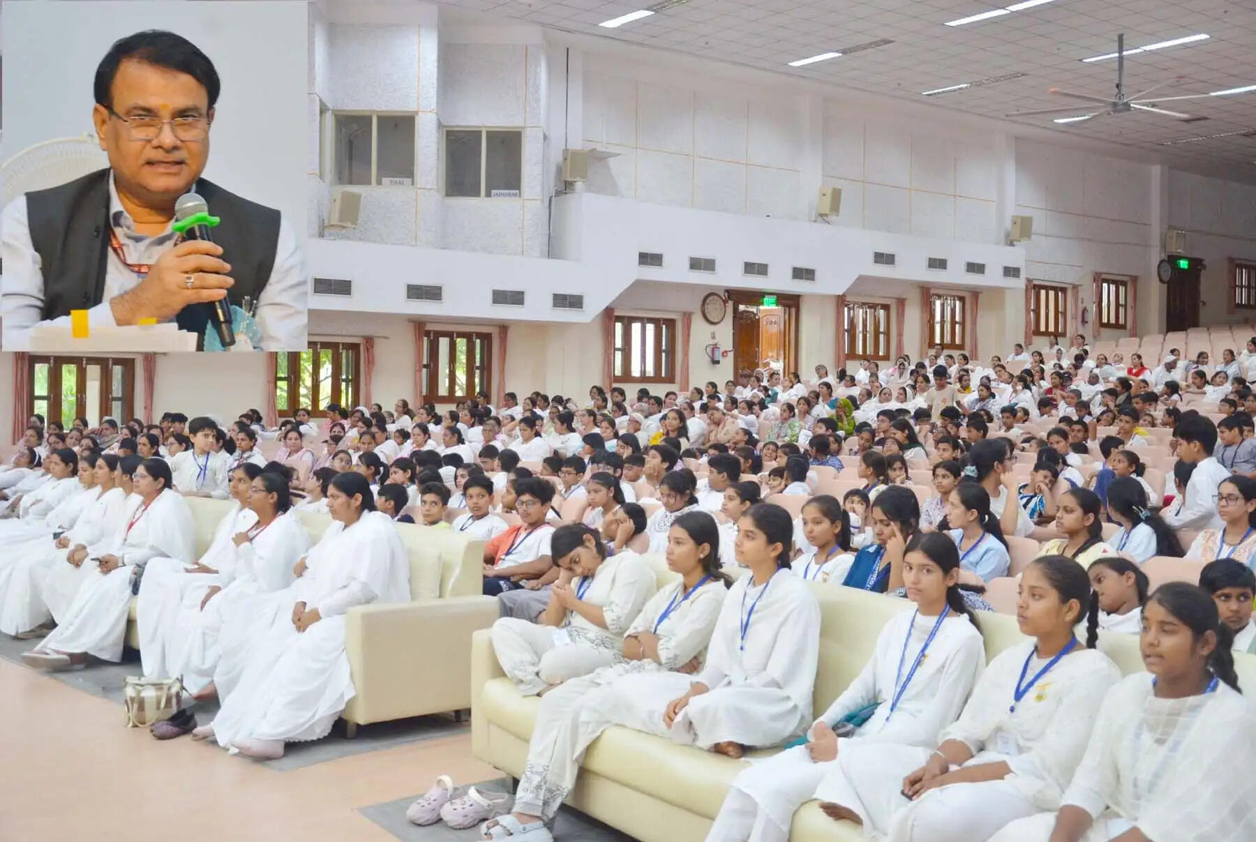 गुरुग्राम: विकसित भारत के निर्माण के लिए आध्यात्मिक जागृति अनिवार्य: ज्ञानेश्वर कुमार सिंह