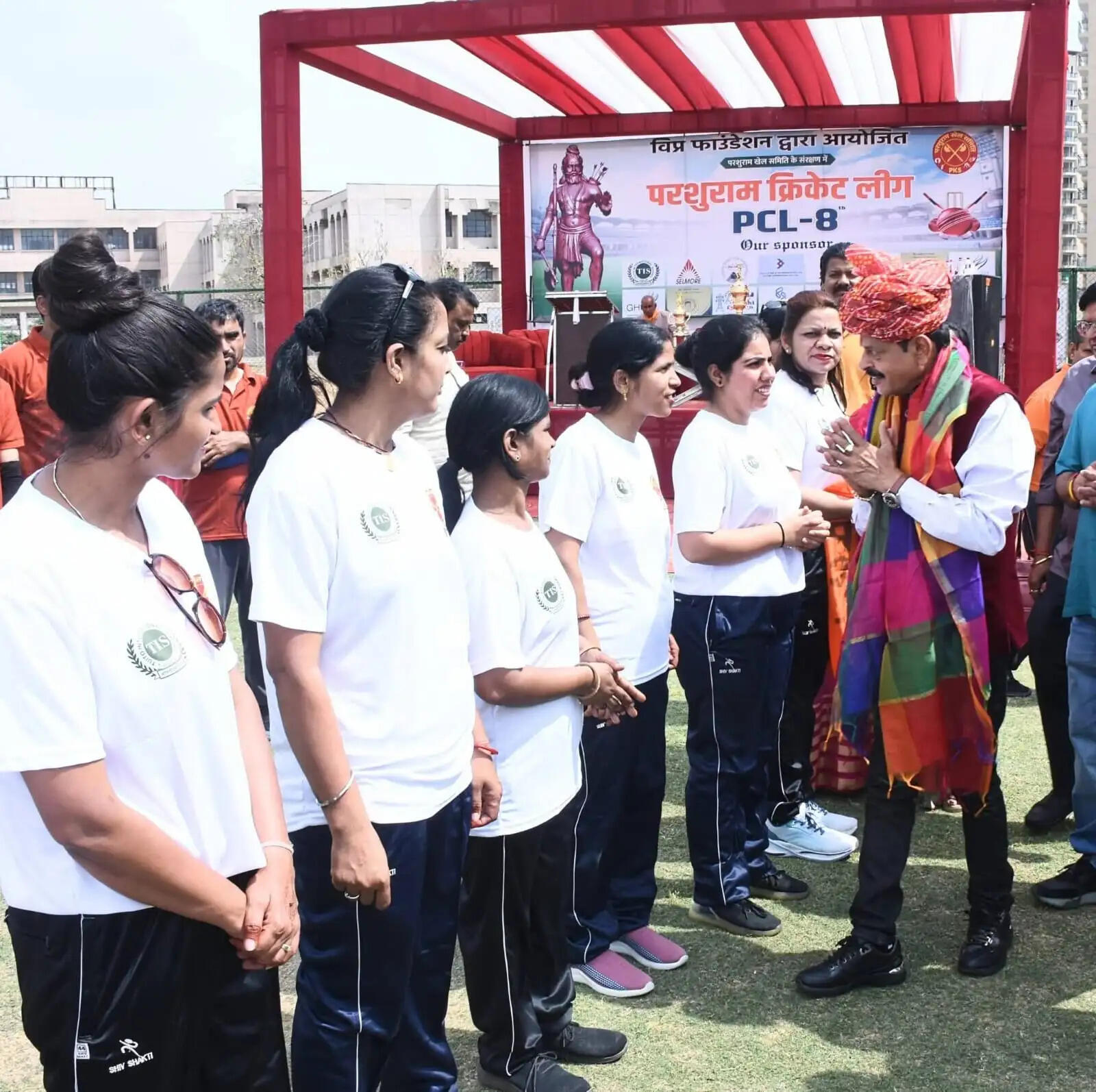 सिविल लाइंस विधायक ने किया परशुराम क्रिकेट लीग का शुभारंभ