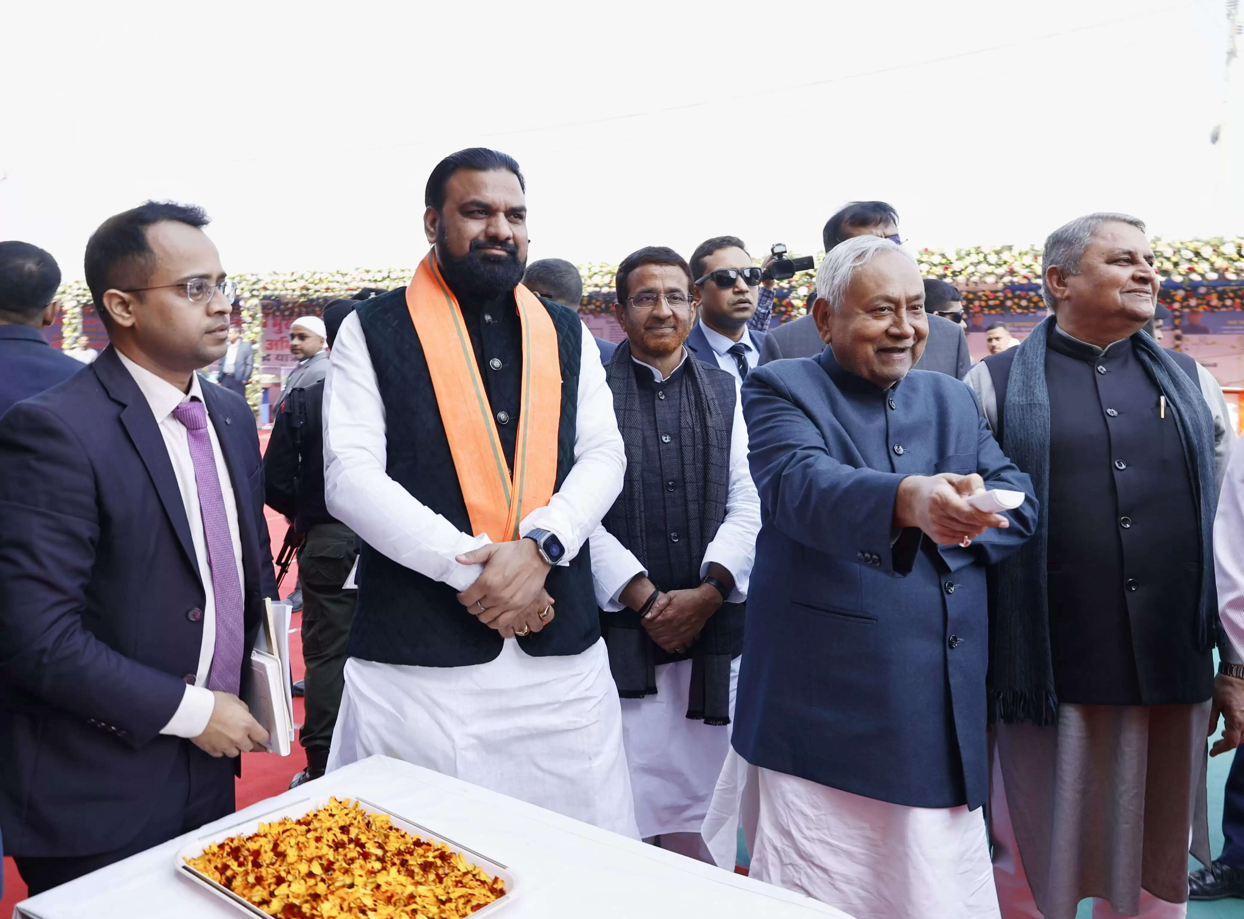 मुख्यमंत्री नीतीश कुमार ने जिले को दी 538 करोड़ की सौगात