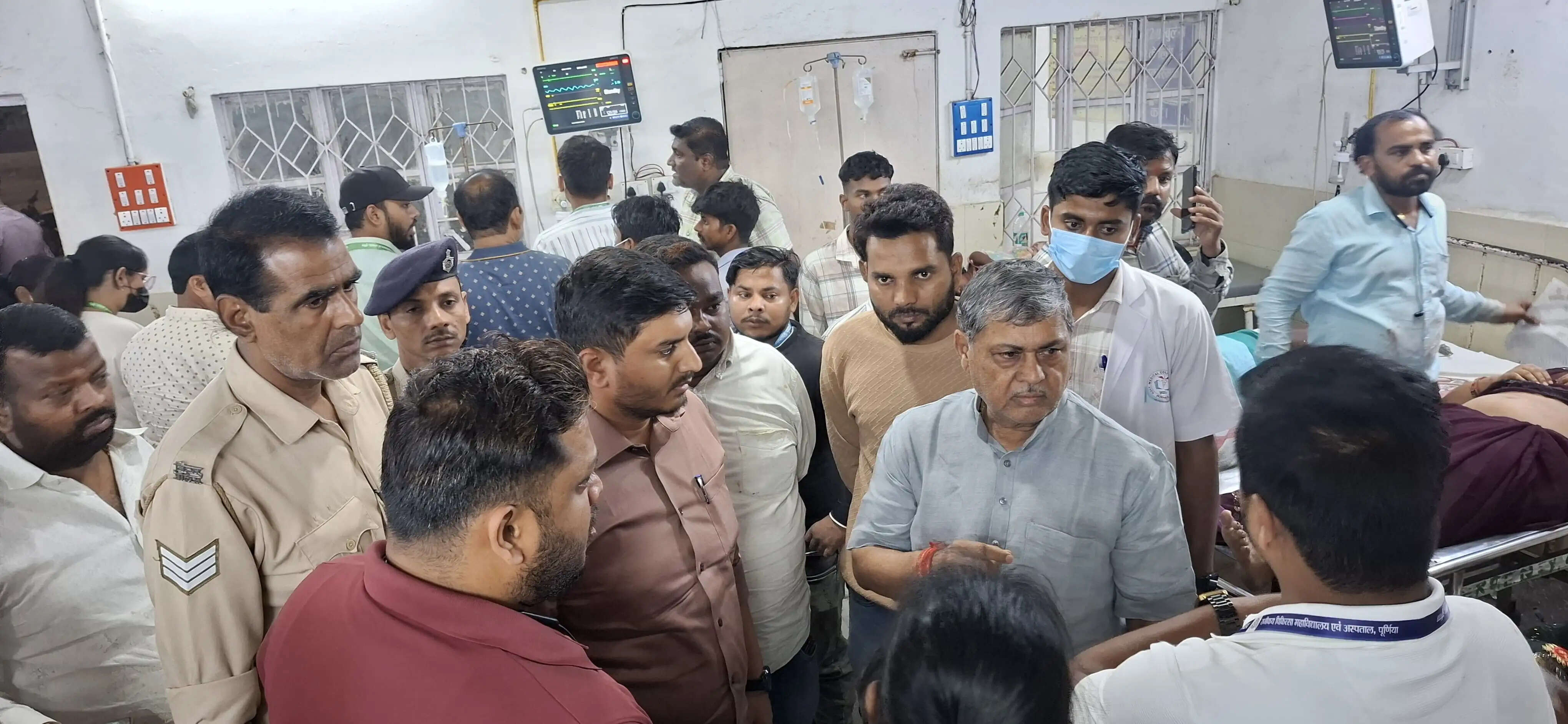 पूर्णिया विधायक विजय खेमका ने कटिहार सड़क हादसे पर जताया गहरा शोक