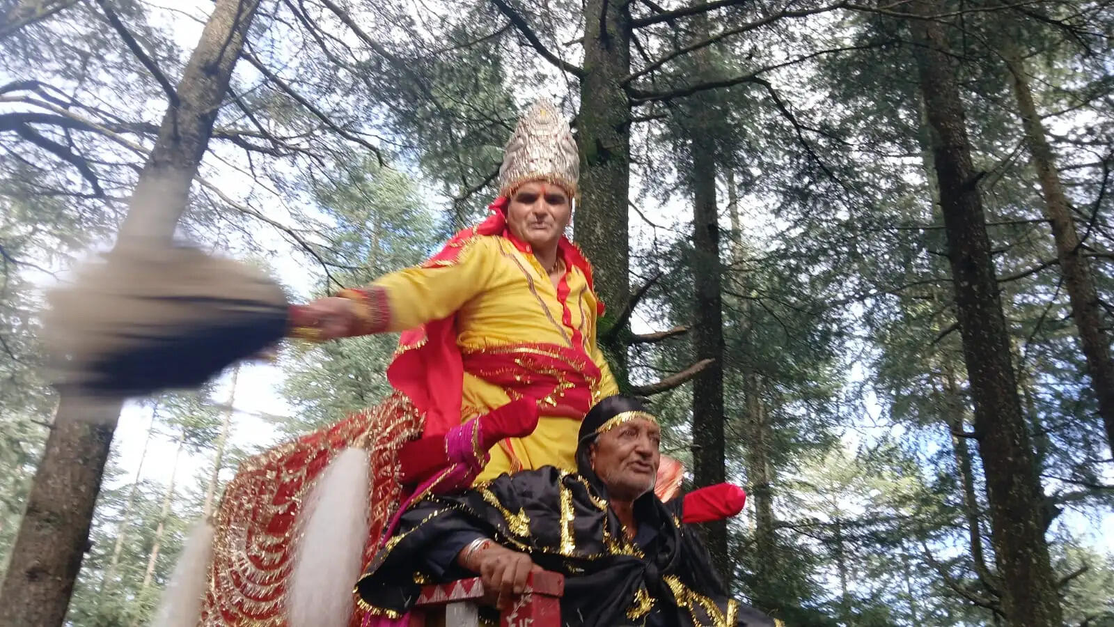 कालेशन मंदिर में चार दिवसीय देवी महोत्सव संपन्न