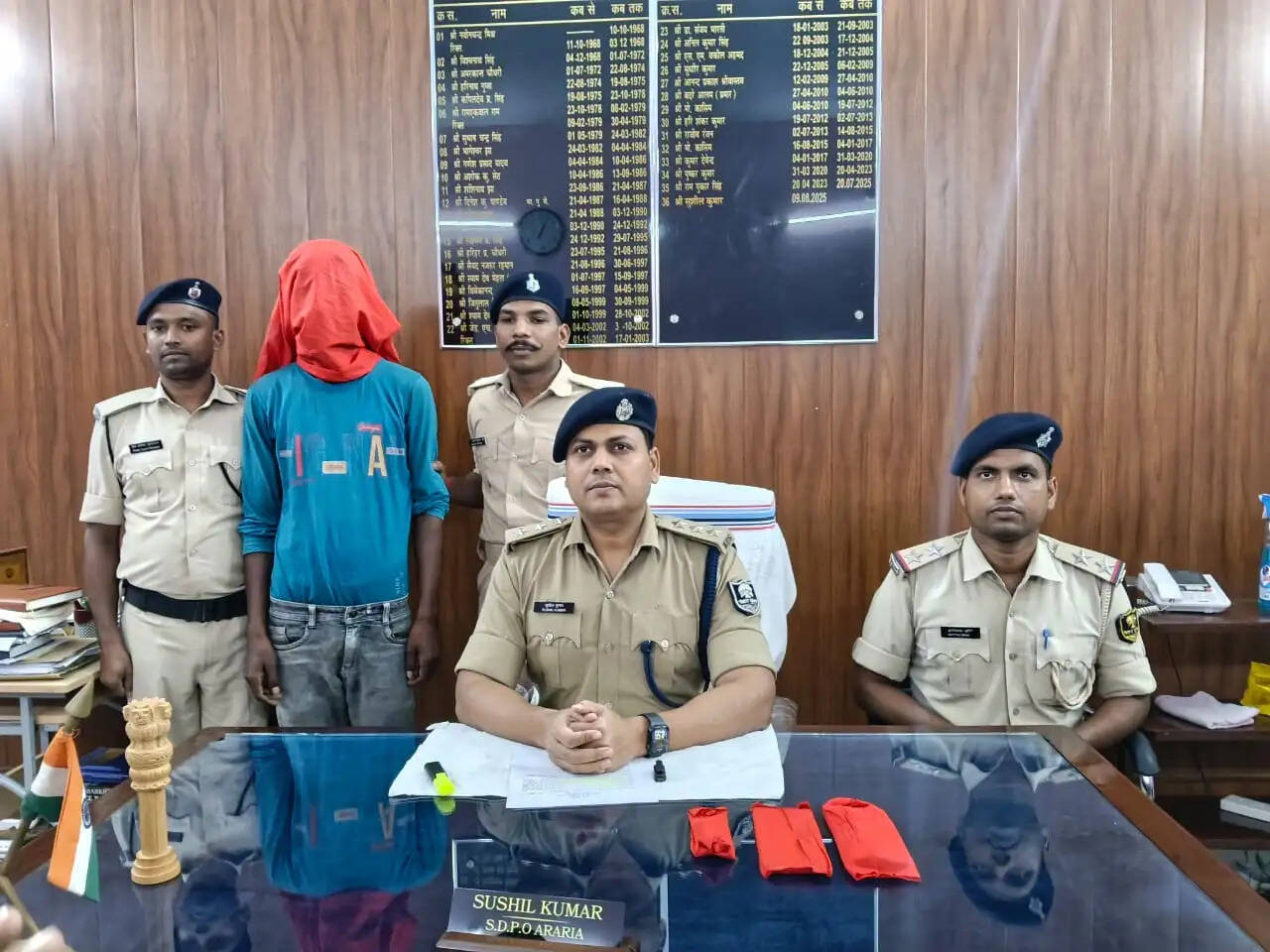 एक सप्ताह पहले बरदाहा थाना क्षेत्र में हुए गोलीकांड और लूटपाट का खुलासा,एक आरोपी गिरफ्तार