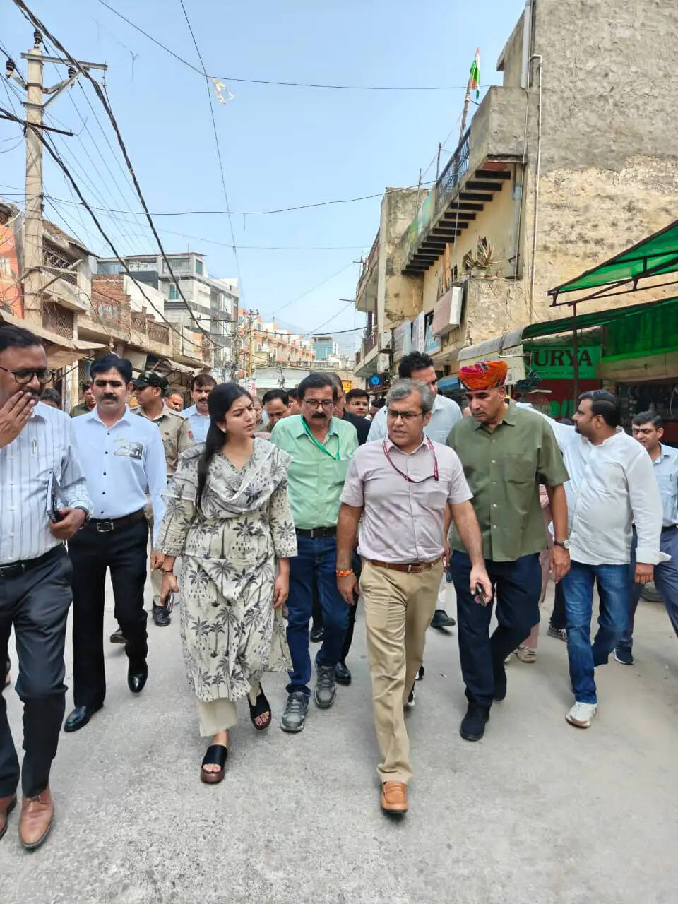 निगमायुक्त संजीव खिरवार ने उत्तरी क्षेत्र में स्थित बालक राम अस्पताल का किया निरीक्षण