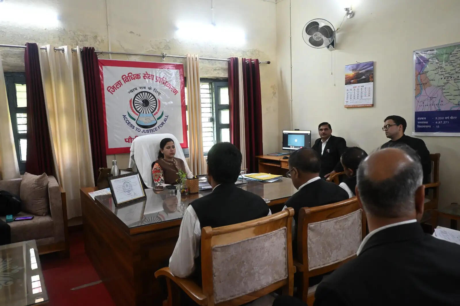 पात्र लोगों को समय पर मिले निशुल्क विधिक सहायता: सचिव