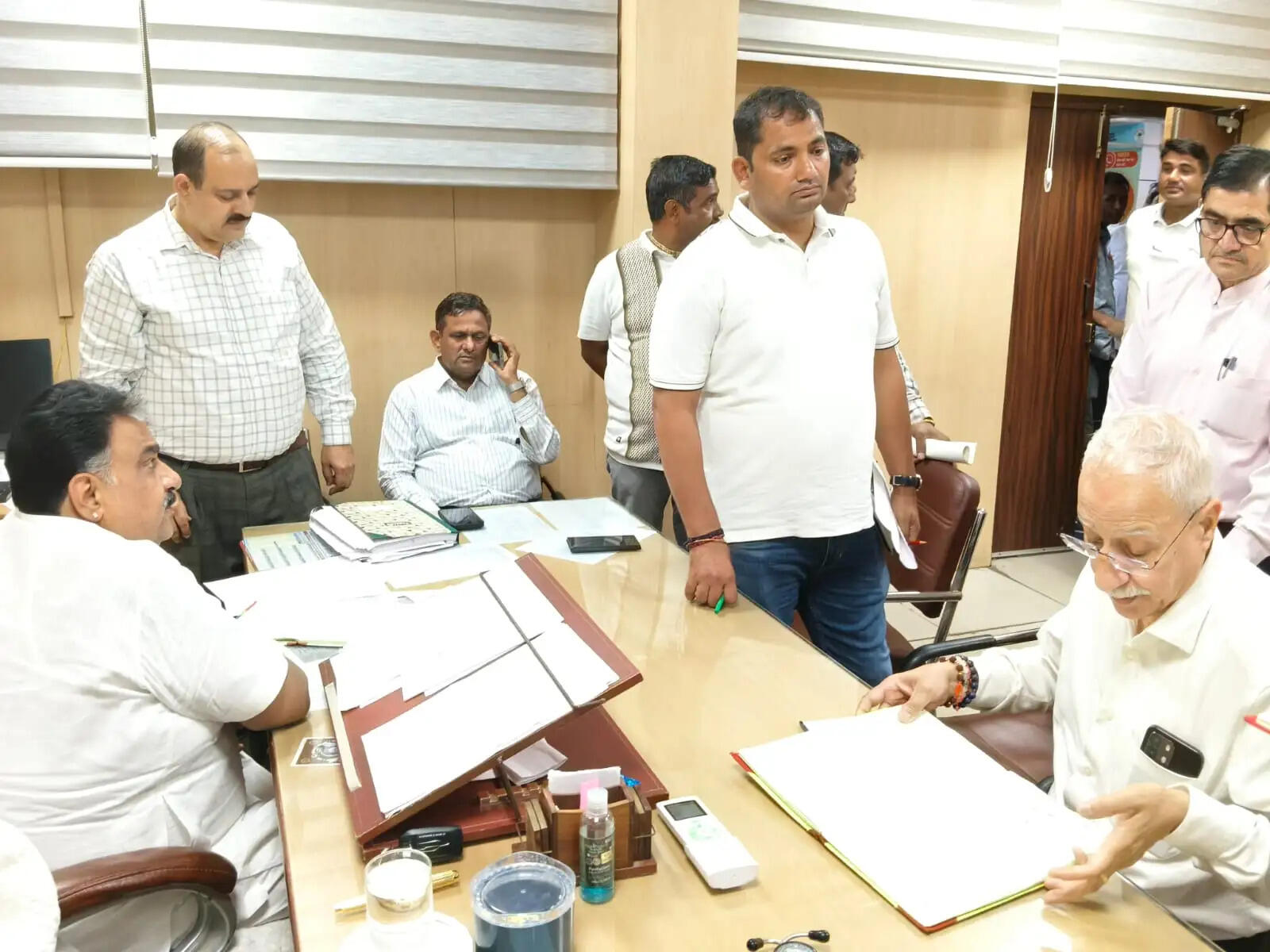 जींद : डिप्टी स्पीकर ने किया नागरिक अस्पताल का औचक निरीक्षण