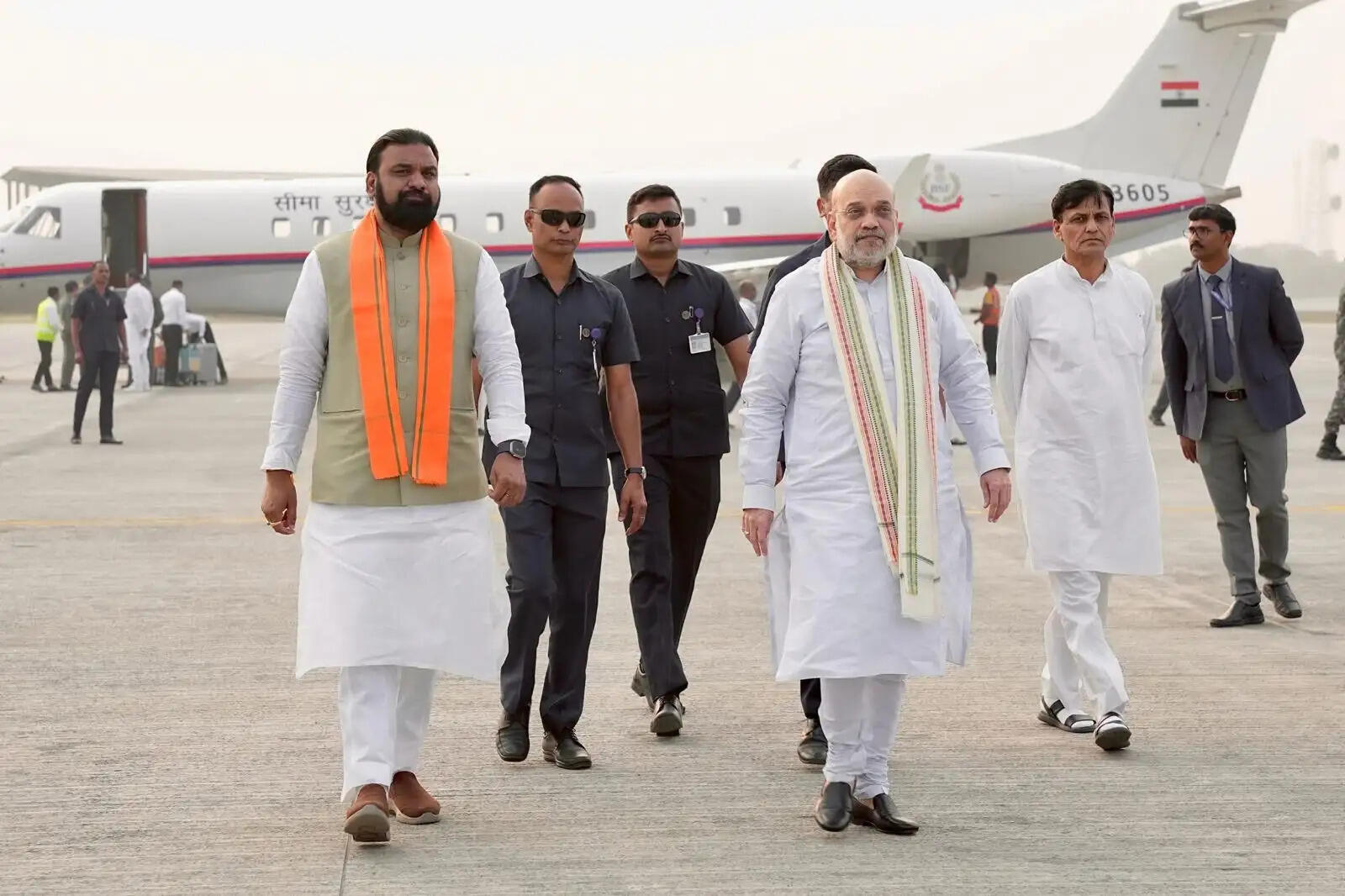 किशनगंज में केंद्रीय गृह मंत्री की उच्चस्तरीय बैठक, पूर्णिया से सीधे पहुंचे मेची सभागार