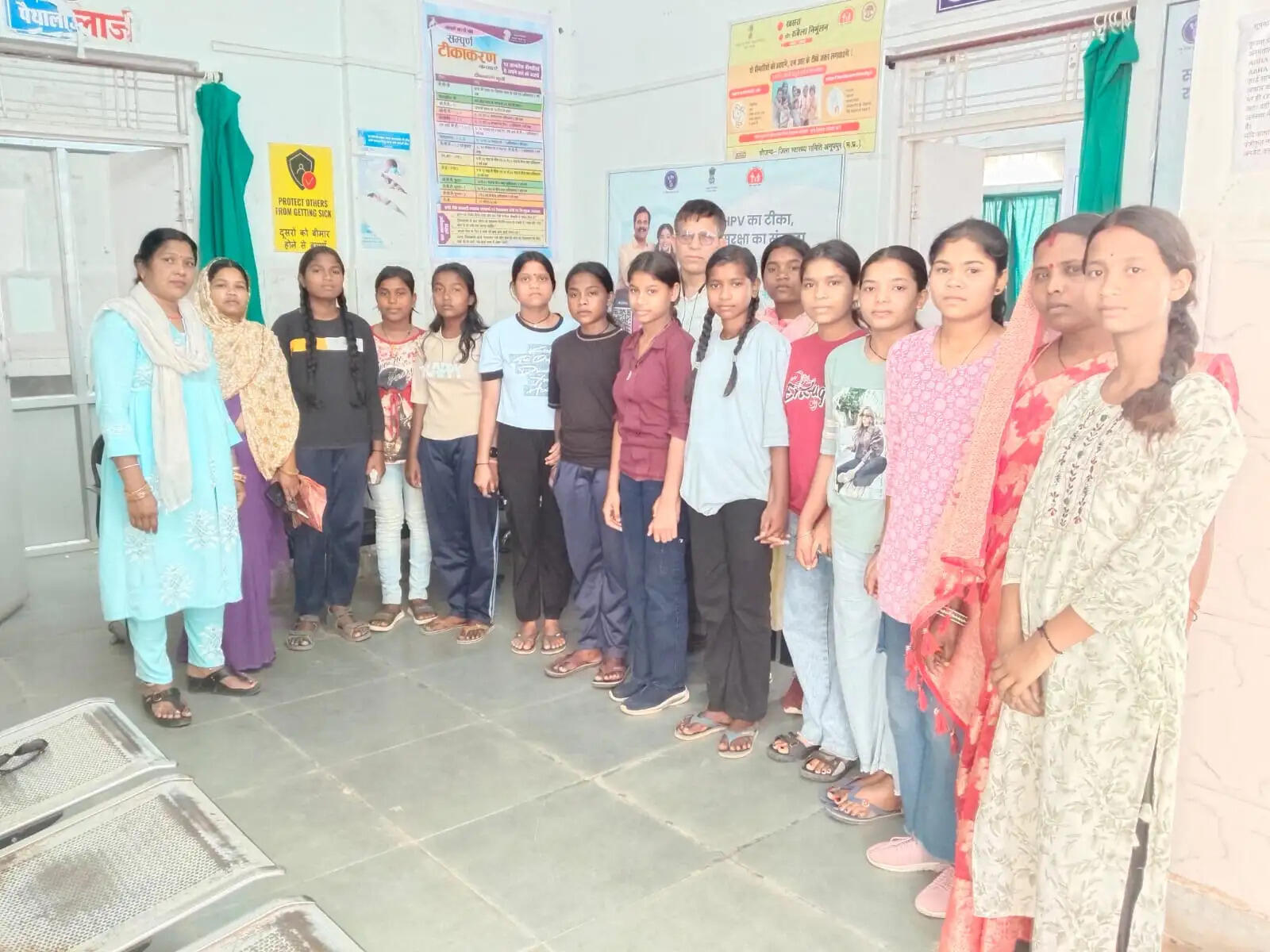 अनूपपुर: सर्वाइकल कैंसर से बचाव अभियान: 6590 में केवल 620 किशोरियों को अबतक लगा टीका