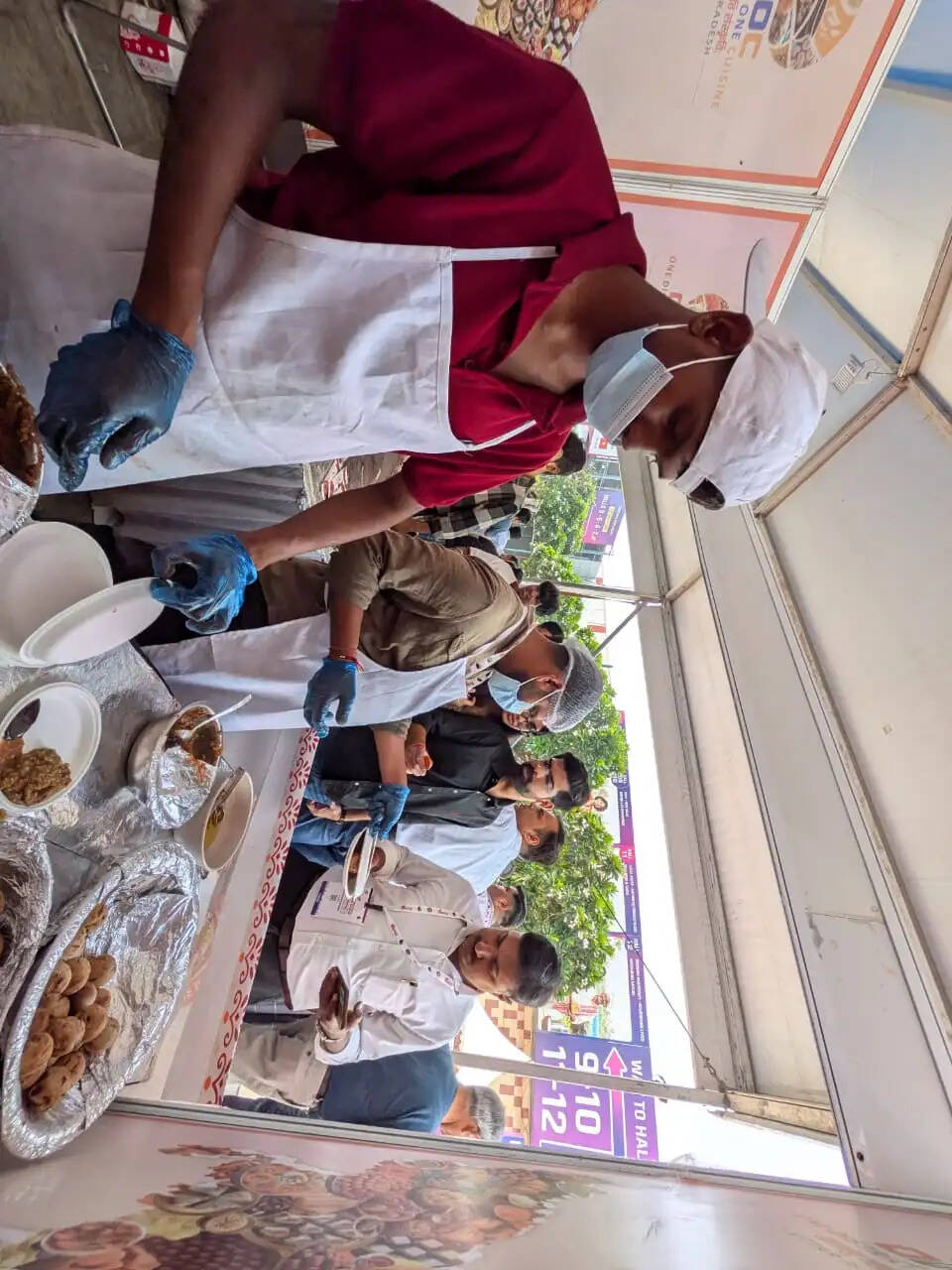 यूपीआईटीएस में गोरखपुरिया देसी स्वाद का भी जलवा