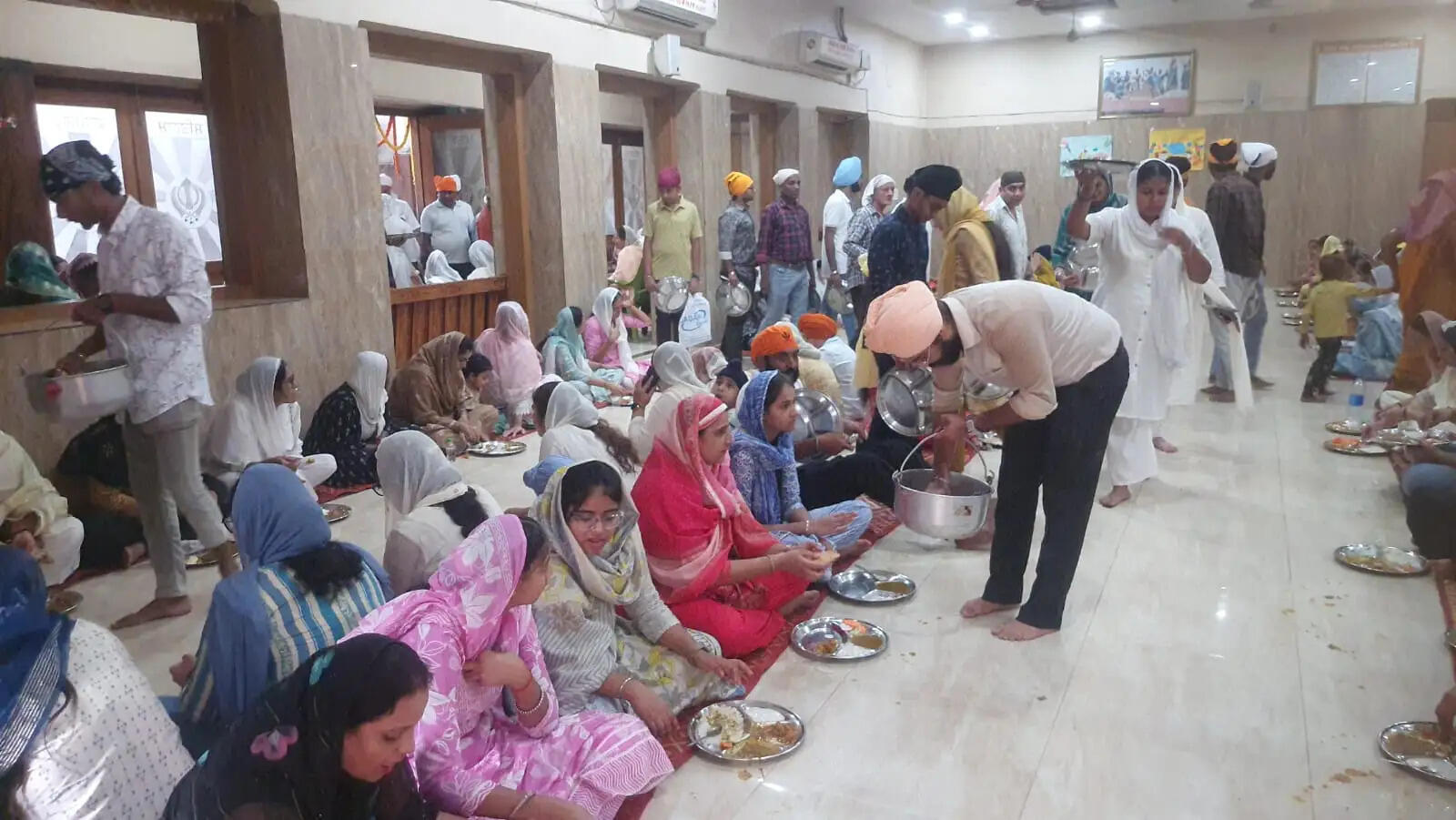 गुरुद्वारा साहिब में सादगी से मनाया गया गुरु अर्जन देव जी का शहीदी गुरुपर्व