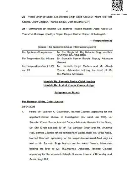 जग्गी हत्याकांड में हाई काेर्ट का फैसला : अमित जोगी को उम्रकैद, काेर्ट ने कहा-सभी आरोपितों के लिए एक समान न्याय जरूरी