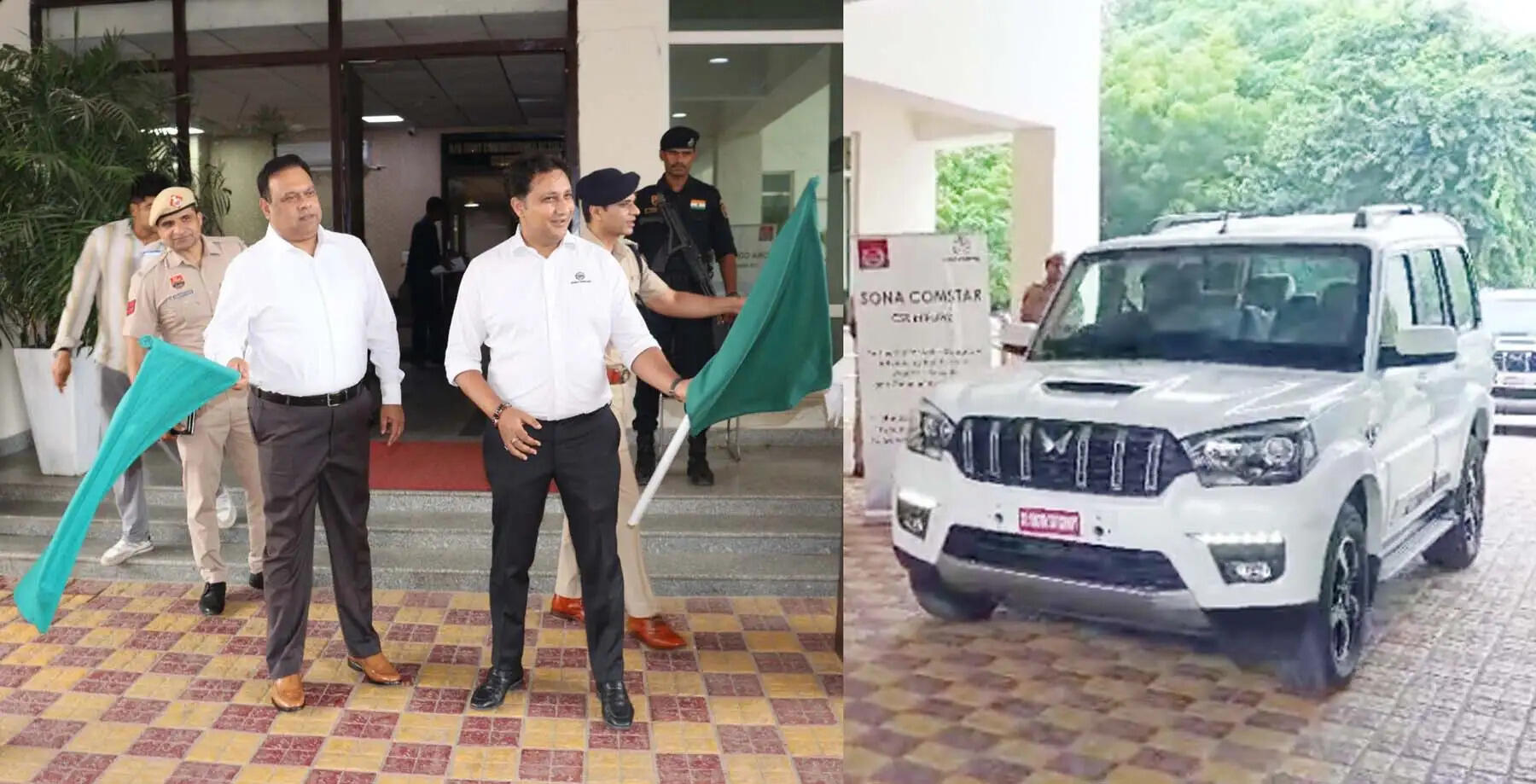 गुरुग्राम: महिला सुरक्षा के लिए पुलिस को मिली चार नई स्कॉर्पियो गाड़ी