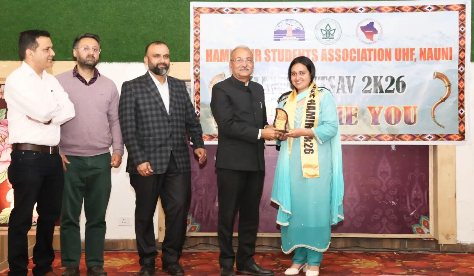 सोलन में नौणी विश्वविद्यालय की हमीरपुर स्टूडेंट्स एसोसिएशन द्वारा हमीर उत्सव आयोजित