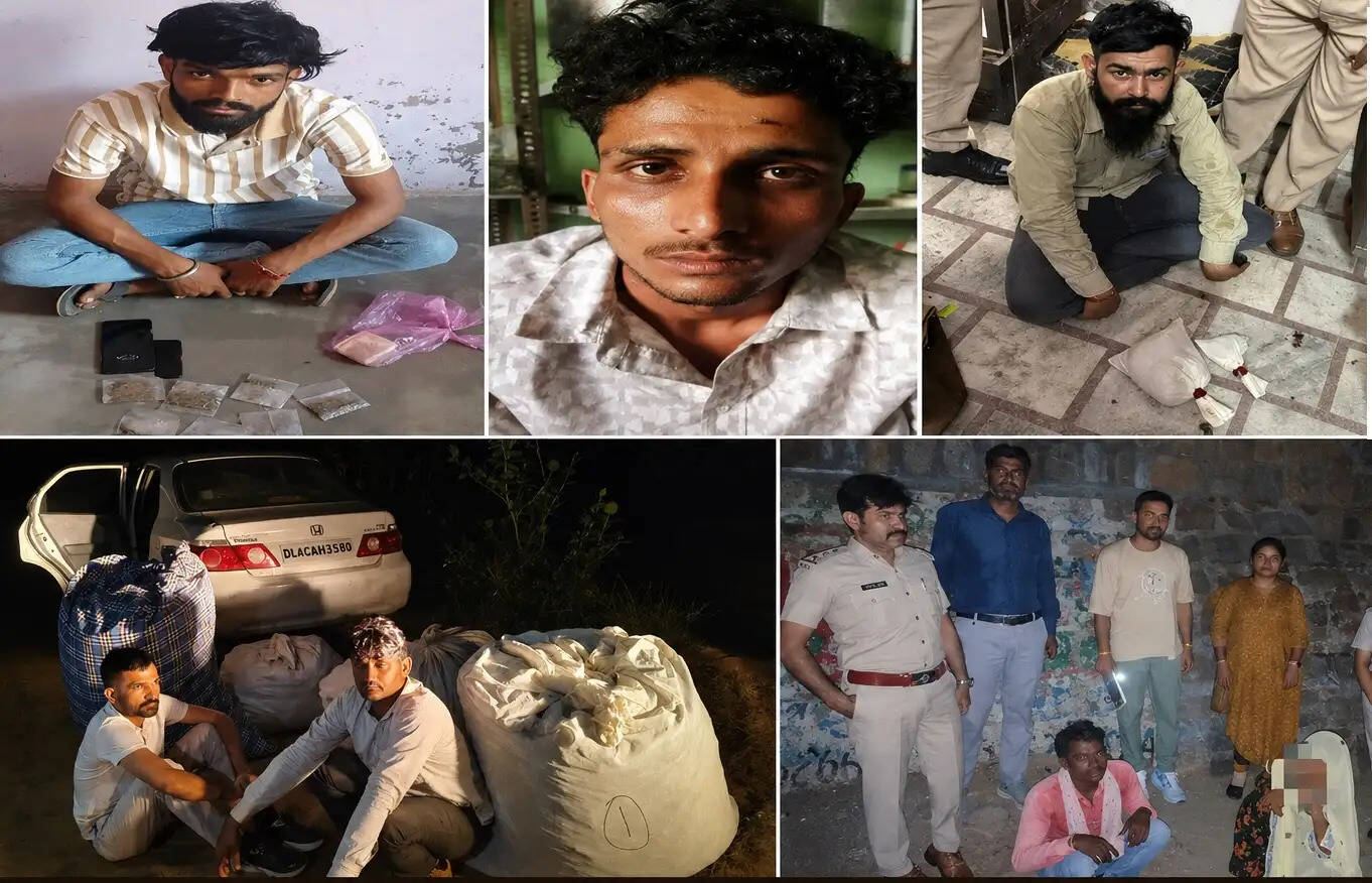 एएनटीएफ का एक्शन मोड: डोडा-अफीम,स्मैक और गांजे के साथ सात नशा तस्कर गिरफ्तार