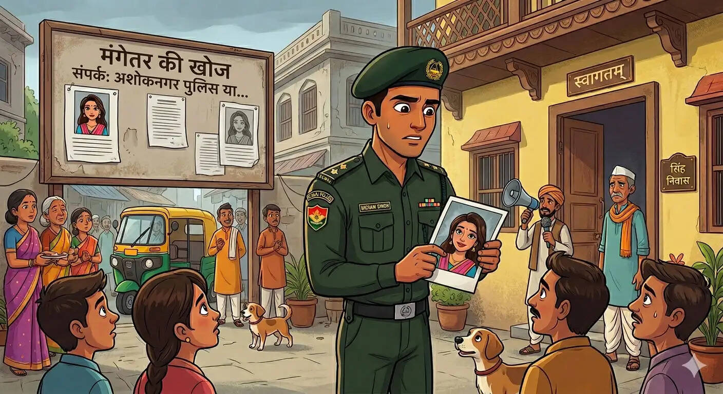 दुबई से अशोकनगर तक इश्क और रहस्य की कहानी: 5 साल बाद मंगेतर की तलाश में पहुंचा जवान