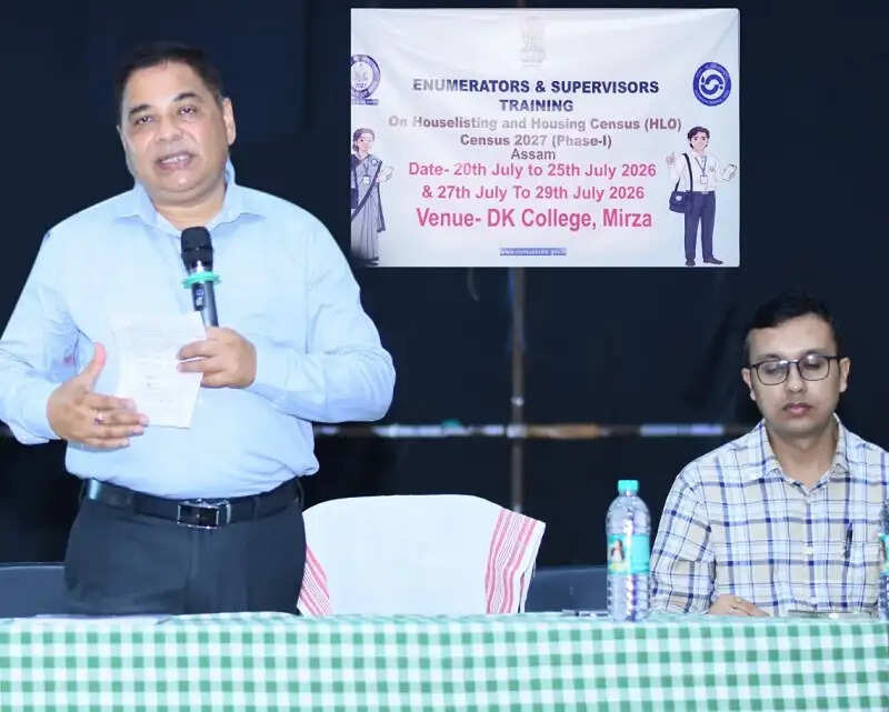 कामरूप में जनगणना-2027 की तैयारियां तेज, हाउस लिस्टिंग और आवास जनगणना के लिए प्रशिक्षण शुरू